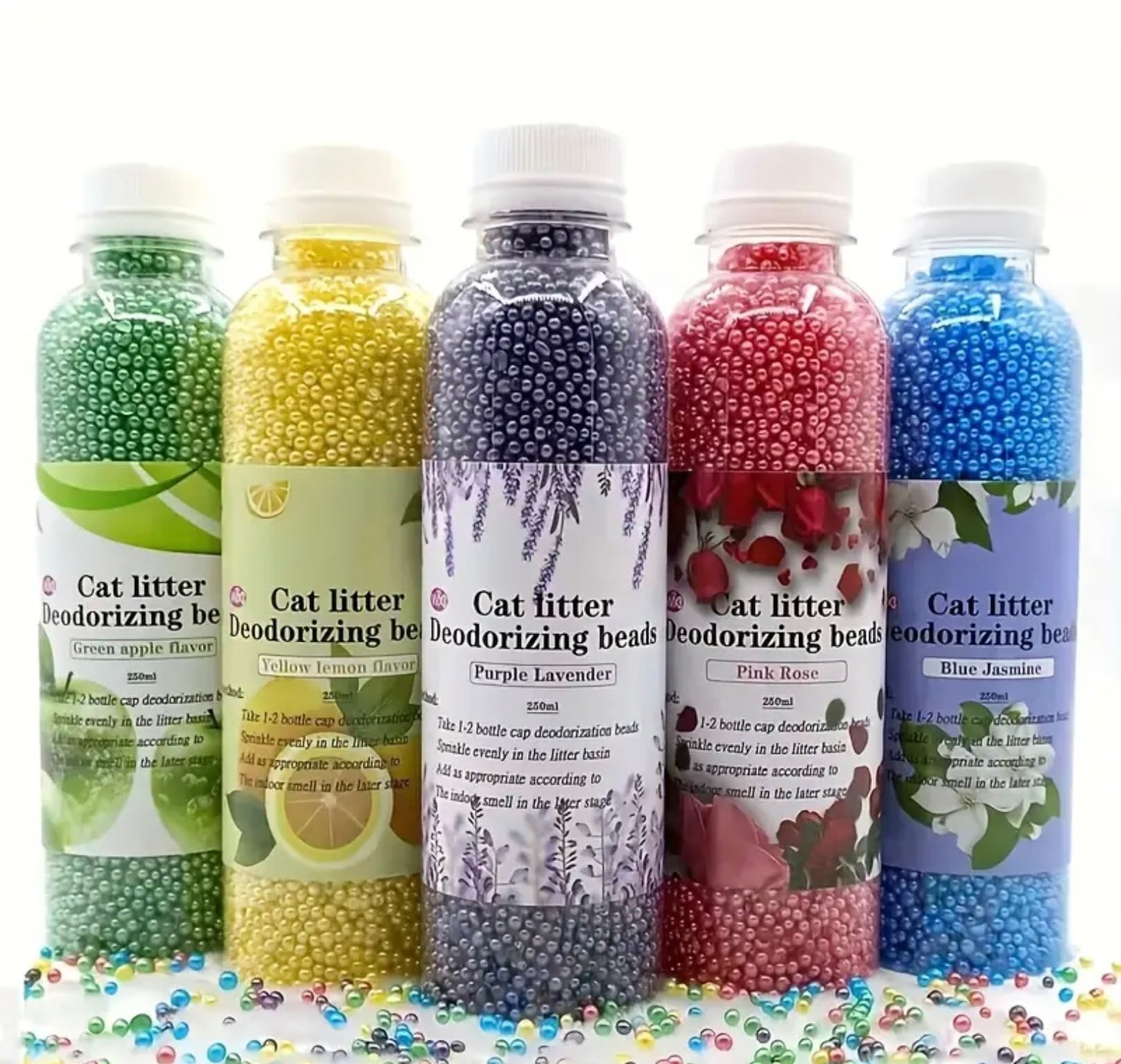 Cat Litter Deodorizing Crystals – Powerful Odor Eliminator for a Fresh & Clean Home