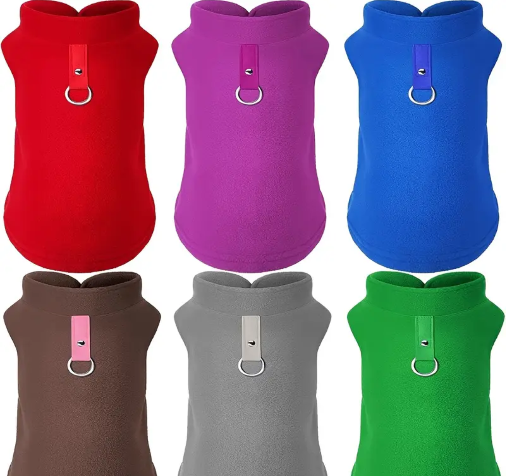 Cozy Fleece Jacket for French Bulldogs & Small Dogs – Warm & Comfortable Winter Pet Coat
