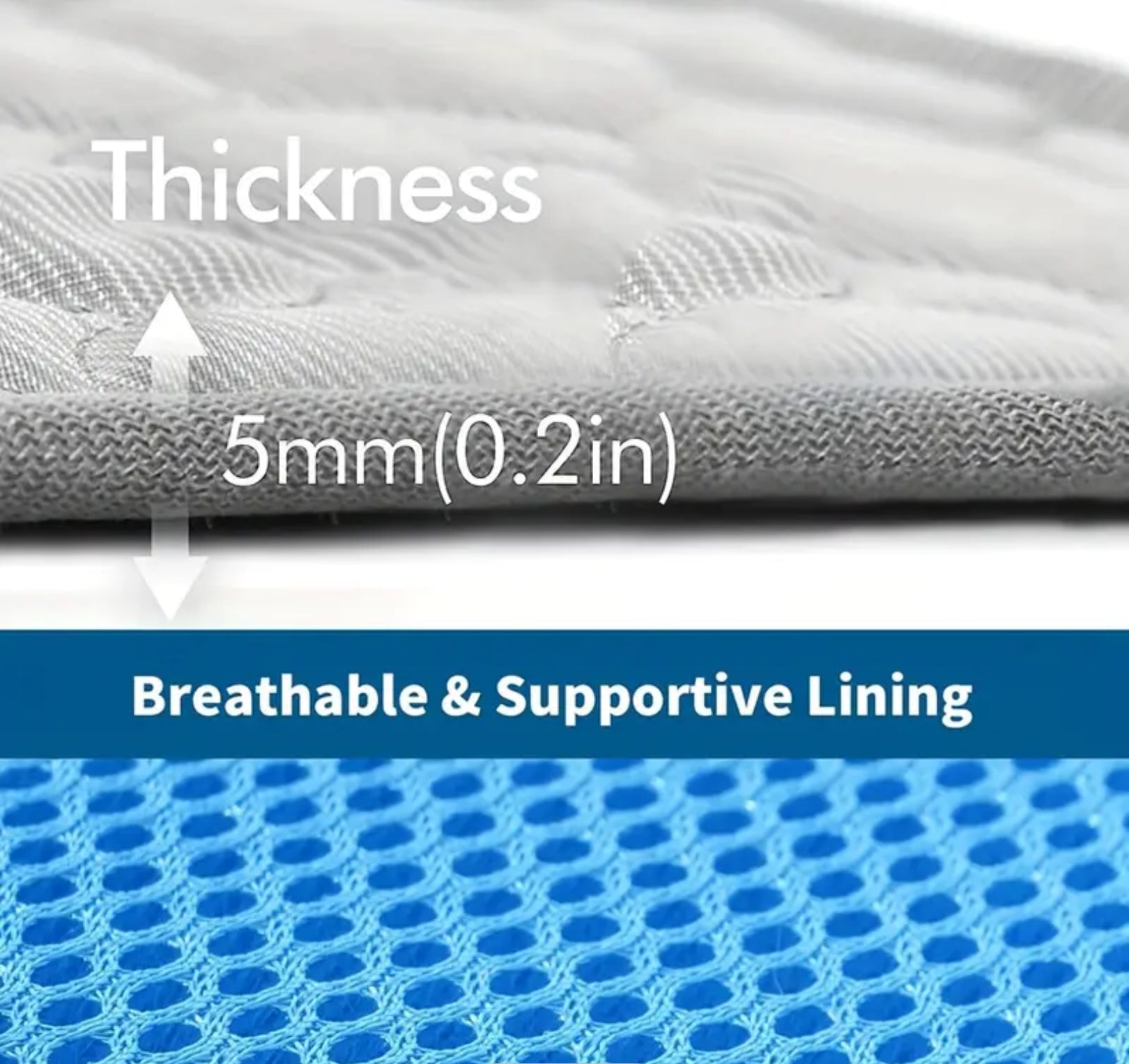 Cooling Mat for Dogs & Cats – Breathable, Washable Summer Pet Bed