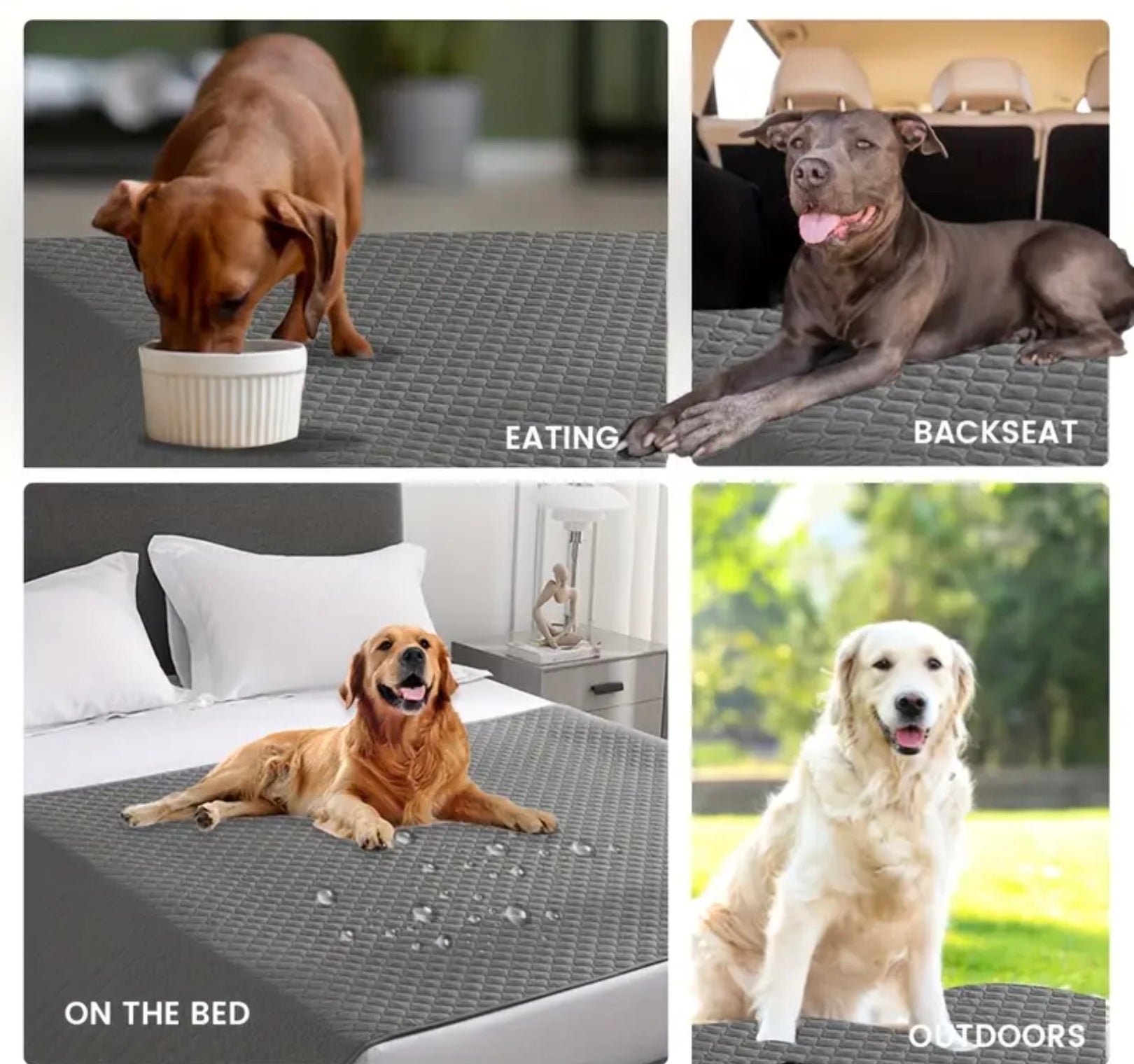 High-Quality Non-Slip Dog Mattress Cover – Washable Furniture Protector Blanket for Beds, Couches & Cars