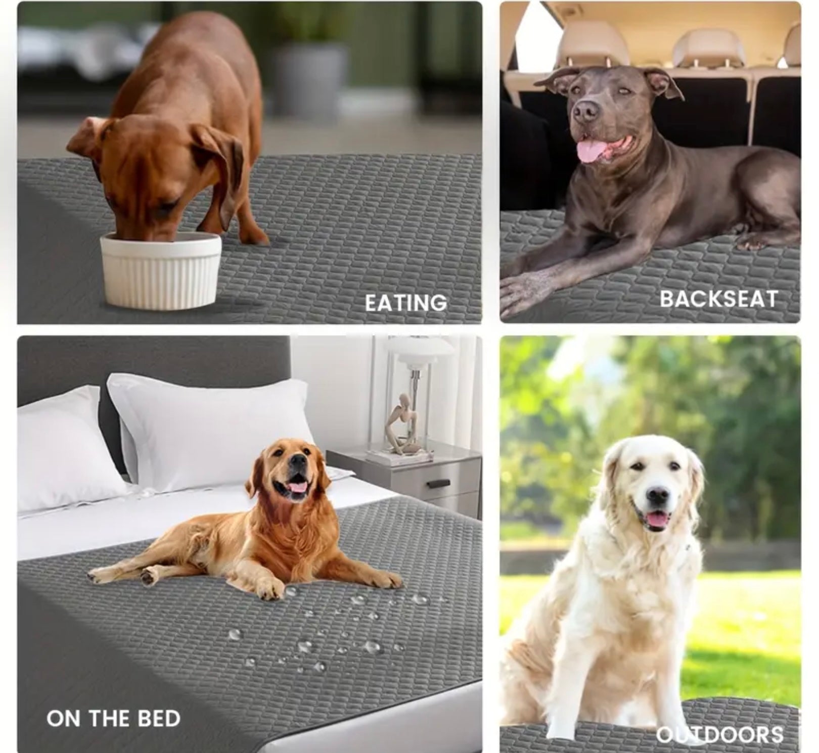 High-Quality Non-Slip Dog Mattress Cover – Washable Furniture Protector Blanket for Beds, Couches & Cars