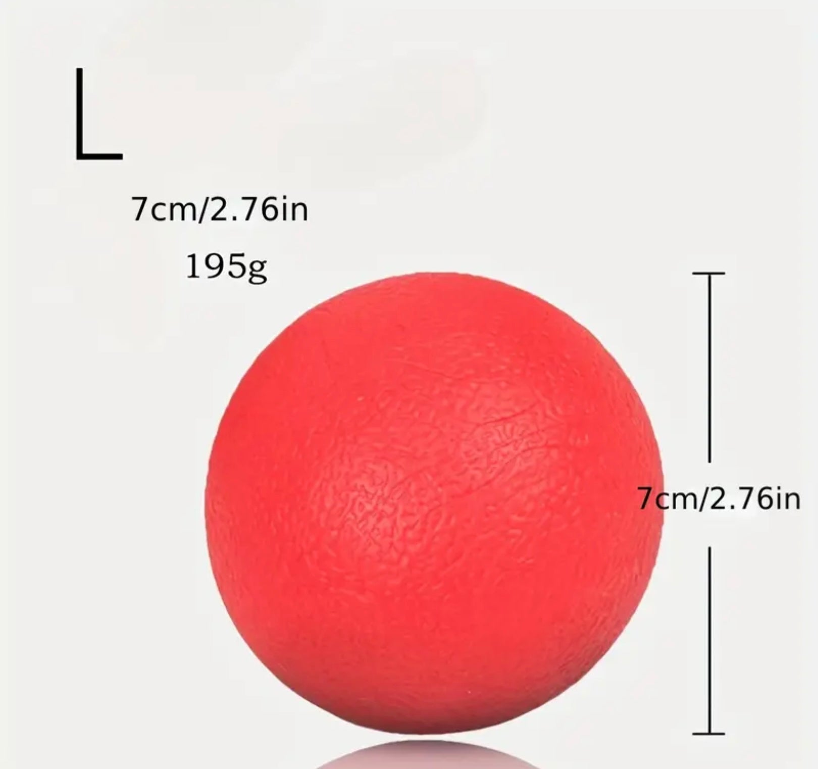 Indestructible Rubber Dog Ball – Dental Cleaning Toy for Active Chewers