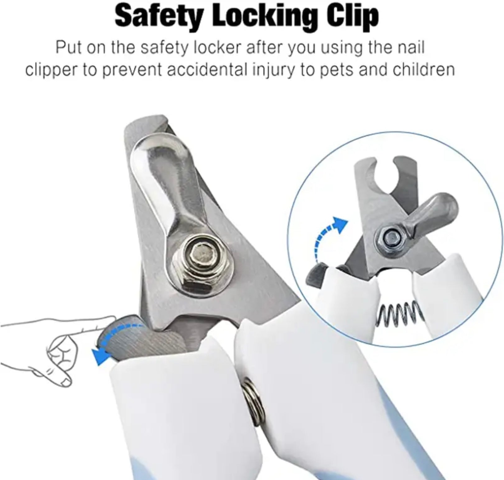 Effortless Pet Nail Clipper – Labor-Saving Trimmer for Dogs & Cats