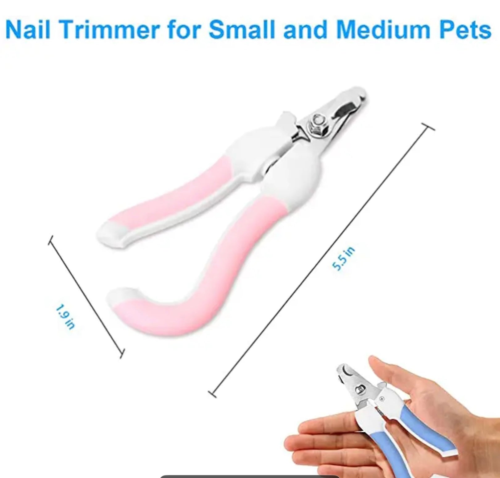 Effortless Pet Nail Clipper – Labor-Saving Trimmer for Dogs & Cats
