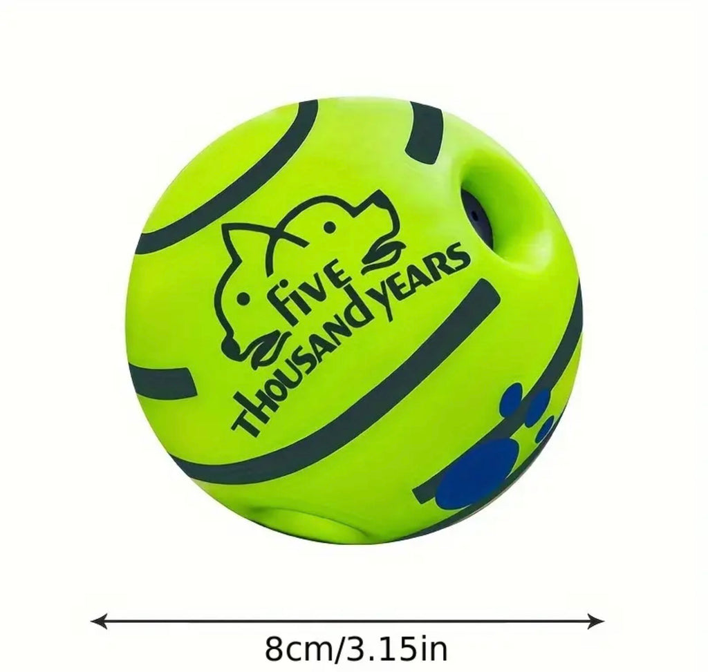 Interactive Voice Ball Toy for Pets – Battery-Free IQ Training Ball for Dogs