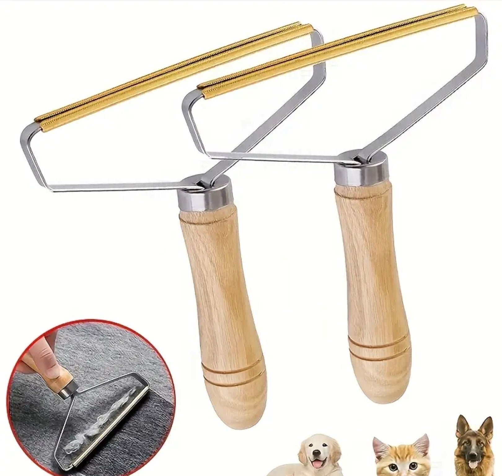 Effective Pet Hair Remover Brush – Gently De-Sheds Fur & Keeps Your Home Clean