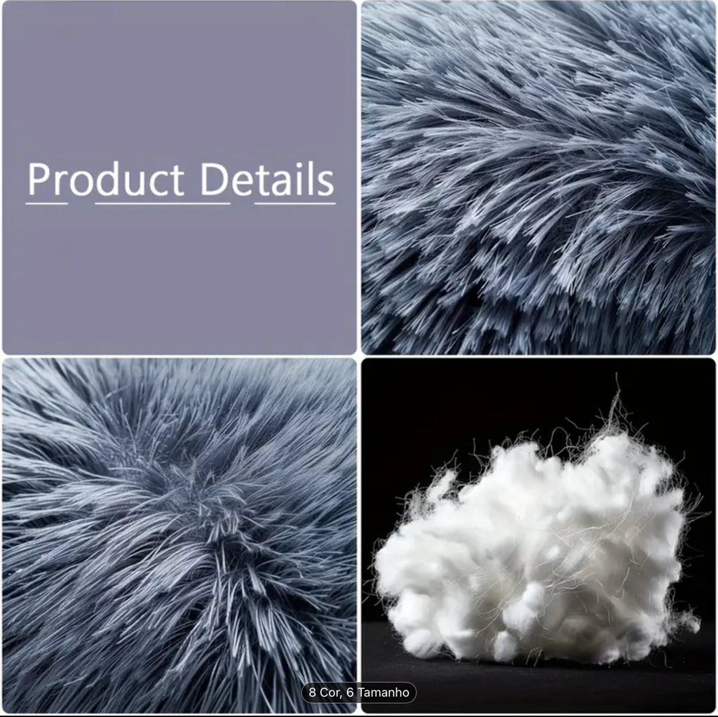 Cozy Donut Pet Bed – Soft Plush Round Bed for Small, Medium & Large Dogs and Cats (6 Sizes)