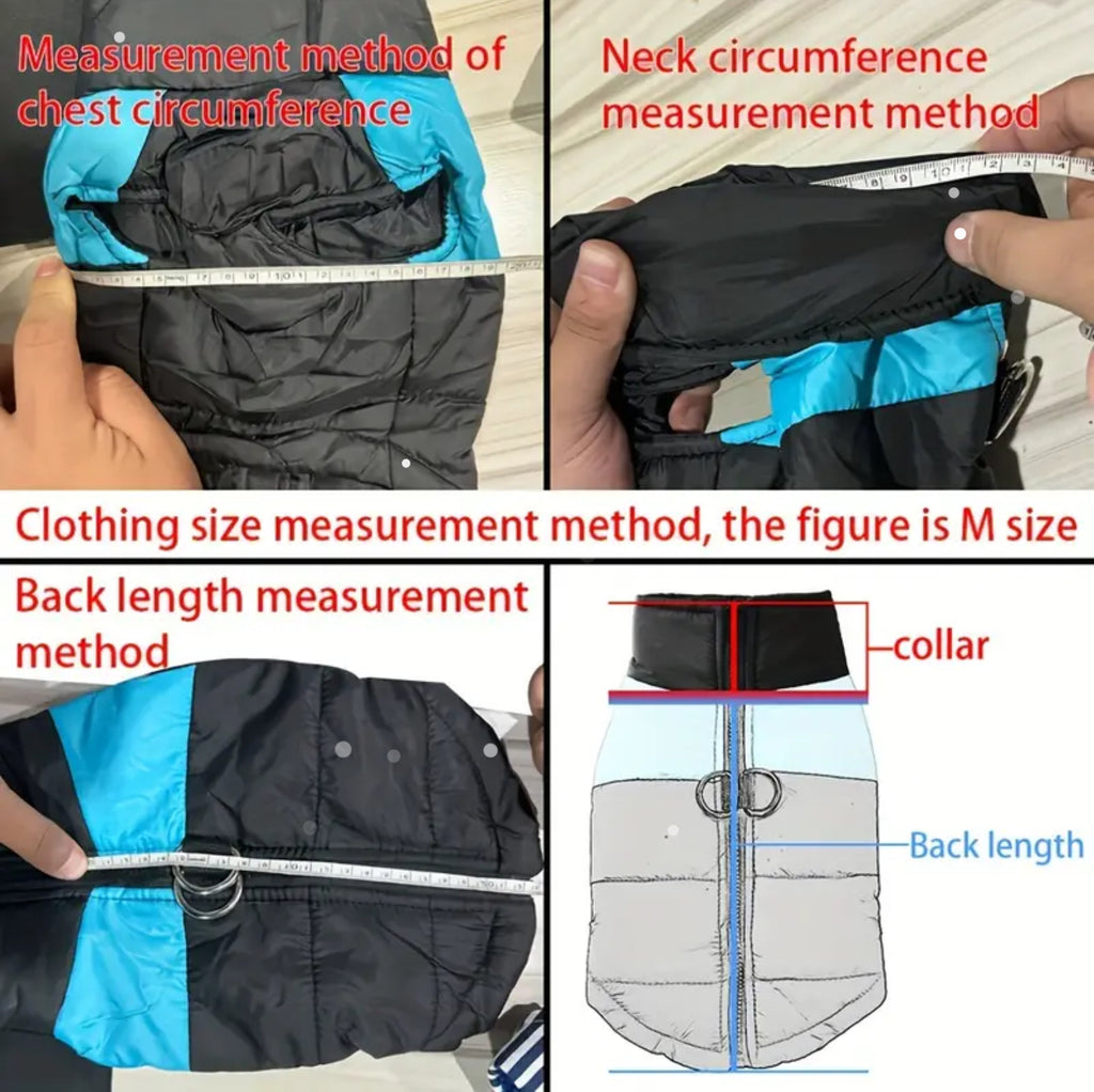 Winter Pet Dress Coat – Warm & Stylish Outfit for Dogs and Cats