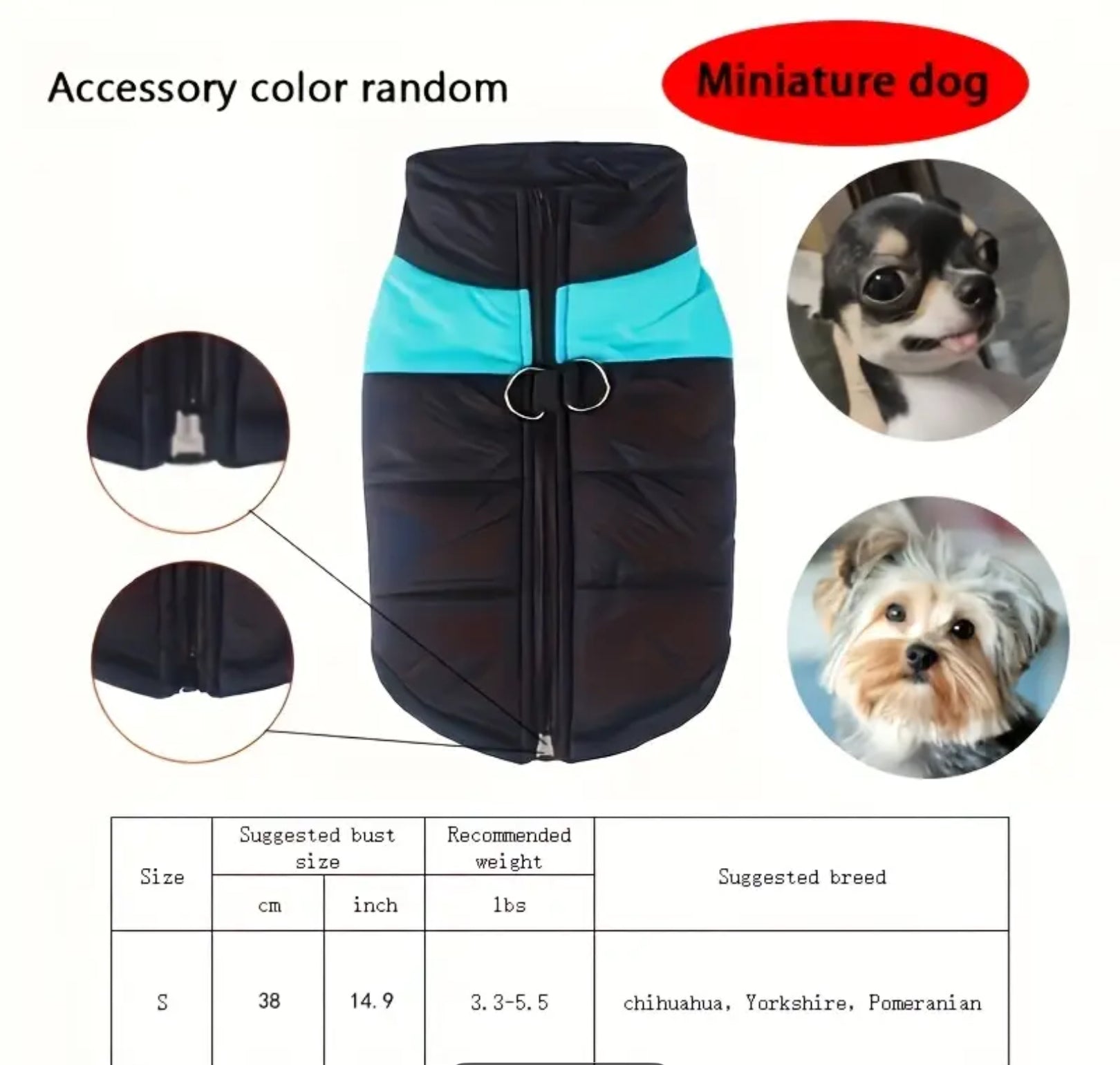 Winter Pet Dress Coat – Warm & Stylish Outfit for Dogs and Cats