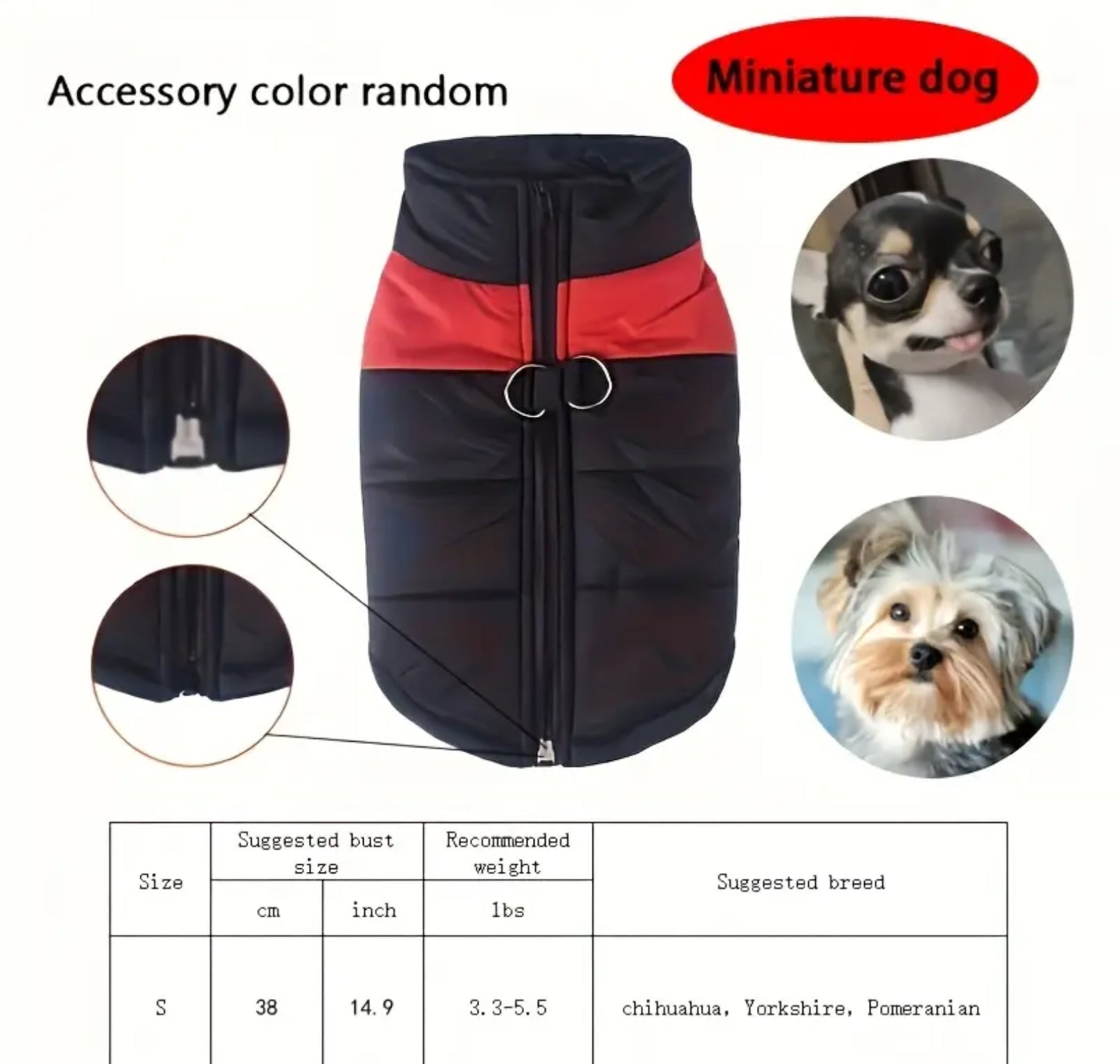 Winter Pet Dress Coat – Warm & Stylish Outfit for Dogs and Cats