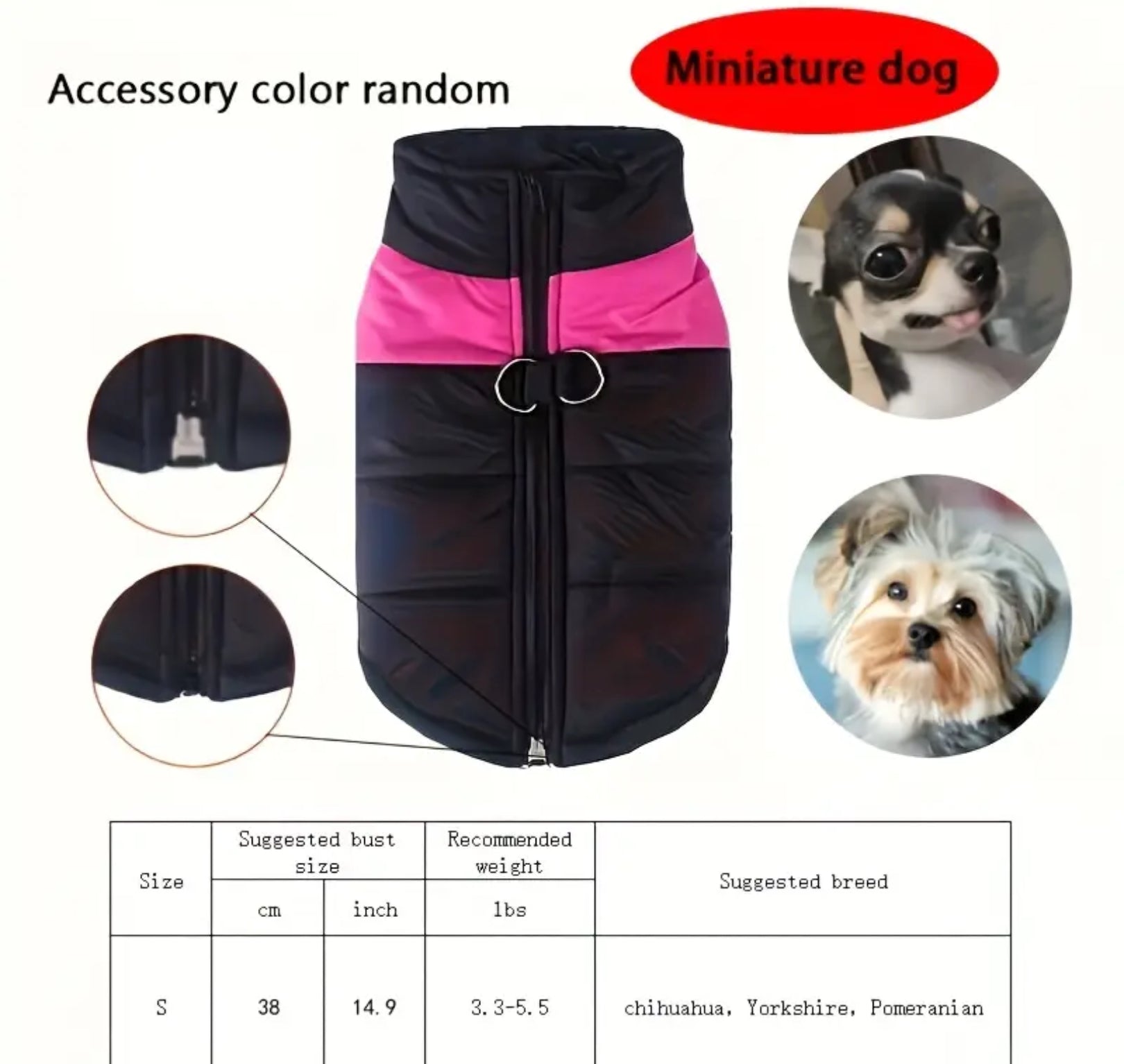 Winter Pet Dress Coat – Warm & Stylish Outfit for Dogs and Cats
