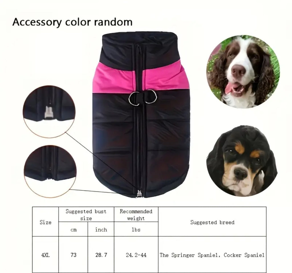 Winter Pet Dress Coat – Warm & Stylish Outfit for Dogs and Cats