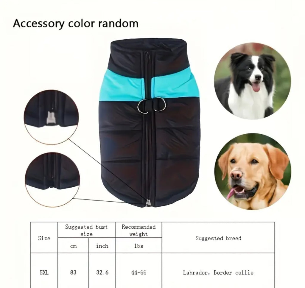 Winter Pet Dress Coat – Warm & Stylish Outfit for Dogs and Cats