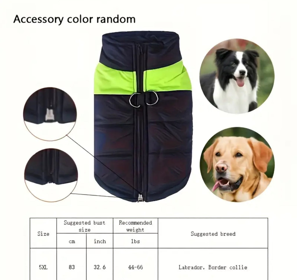 Winter Pet Dress Coat – Warm & Stylish Outfit for Dogs and Cats