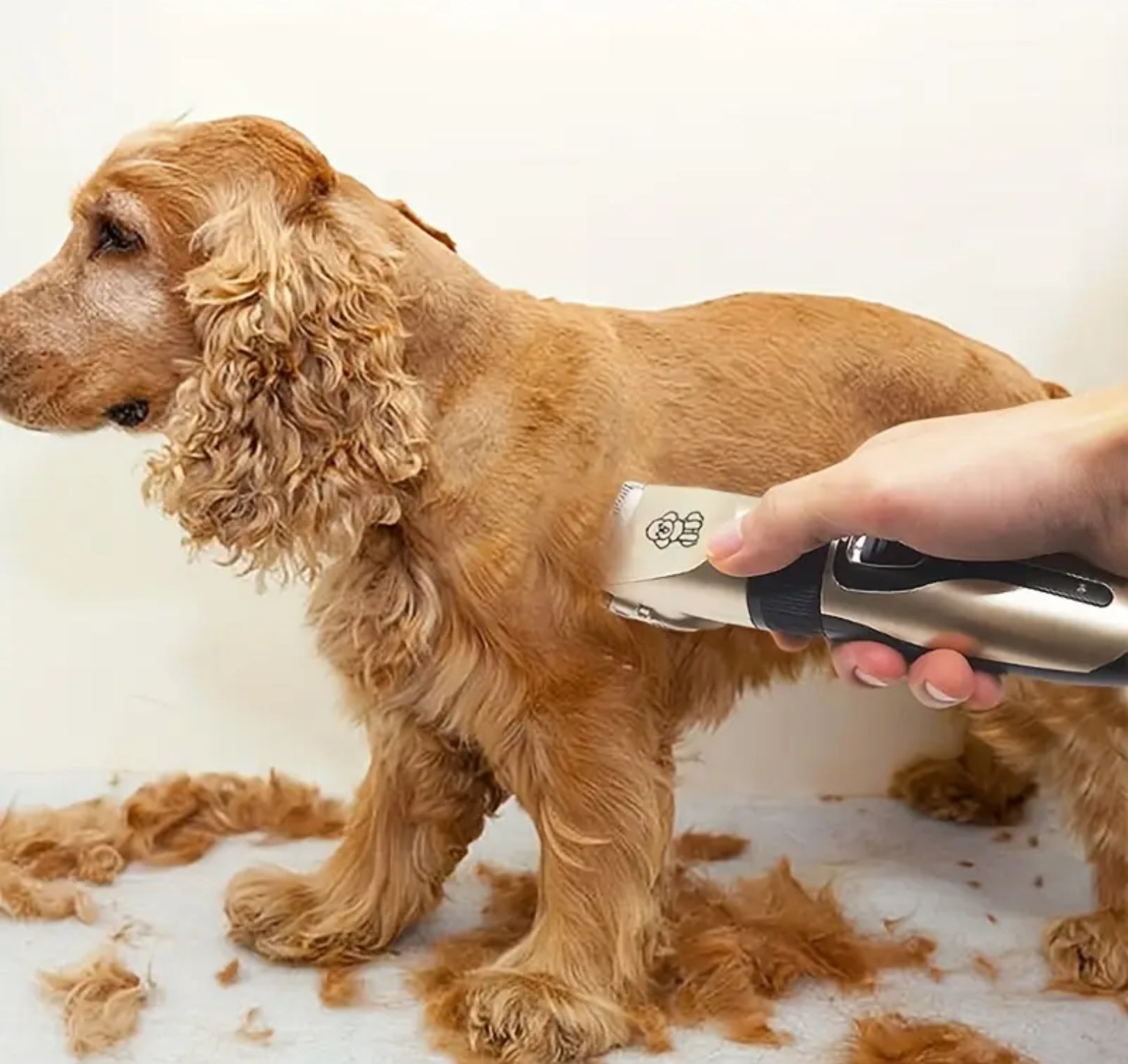 Rechargeable Pet Grooming Clipper Kit – Adjustable Trimmer for All Fur Lengths