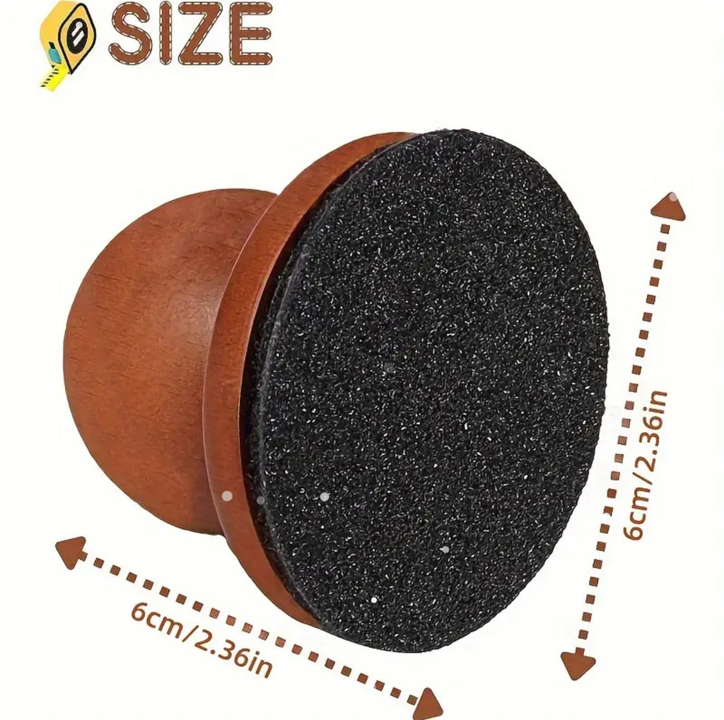 Stress-Free Dog Nail File – Natural Wood Handle & Soft Foam, Safe & Gentle Grinder for Puppies and Dogs