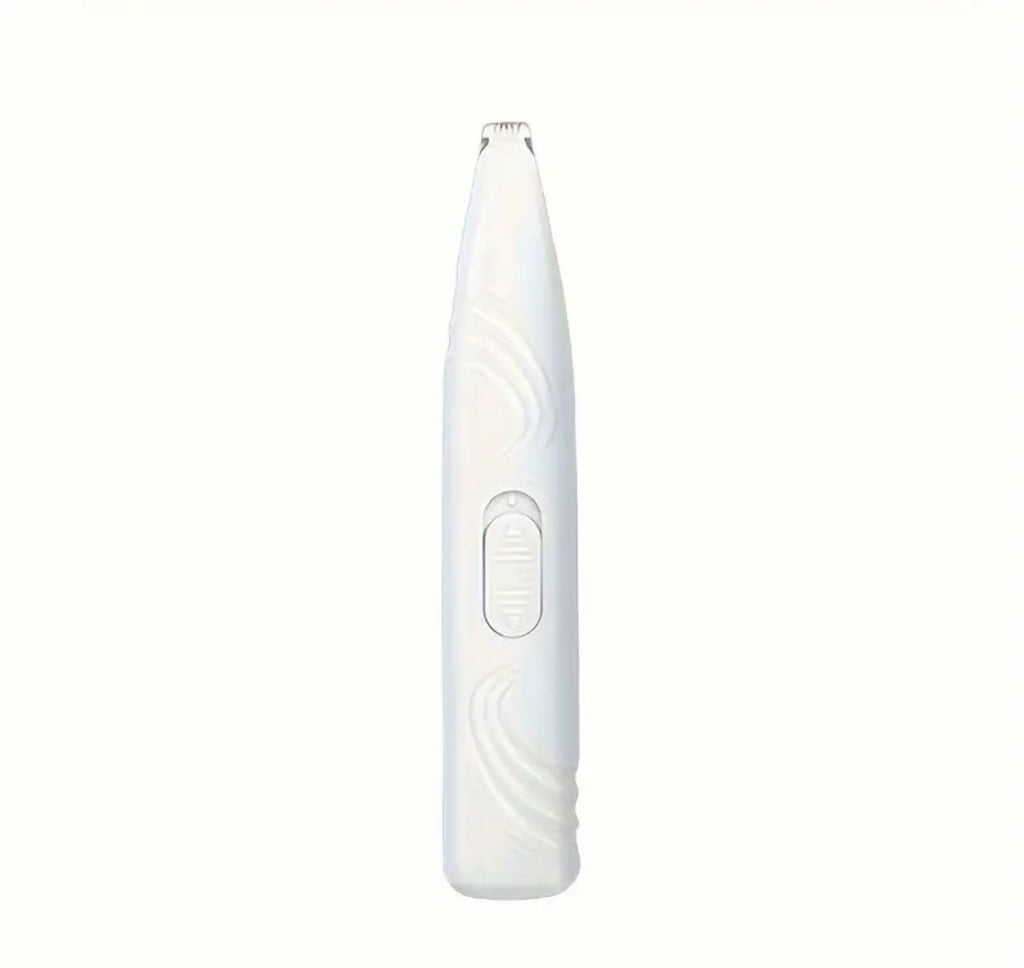 Cordless Dog Paw Trimmer – Low Noise Electric Grooming Clipper for Small Pets