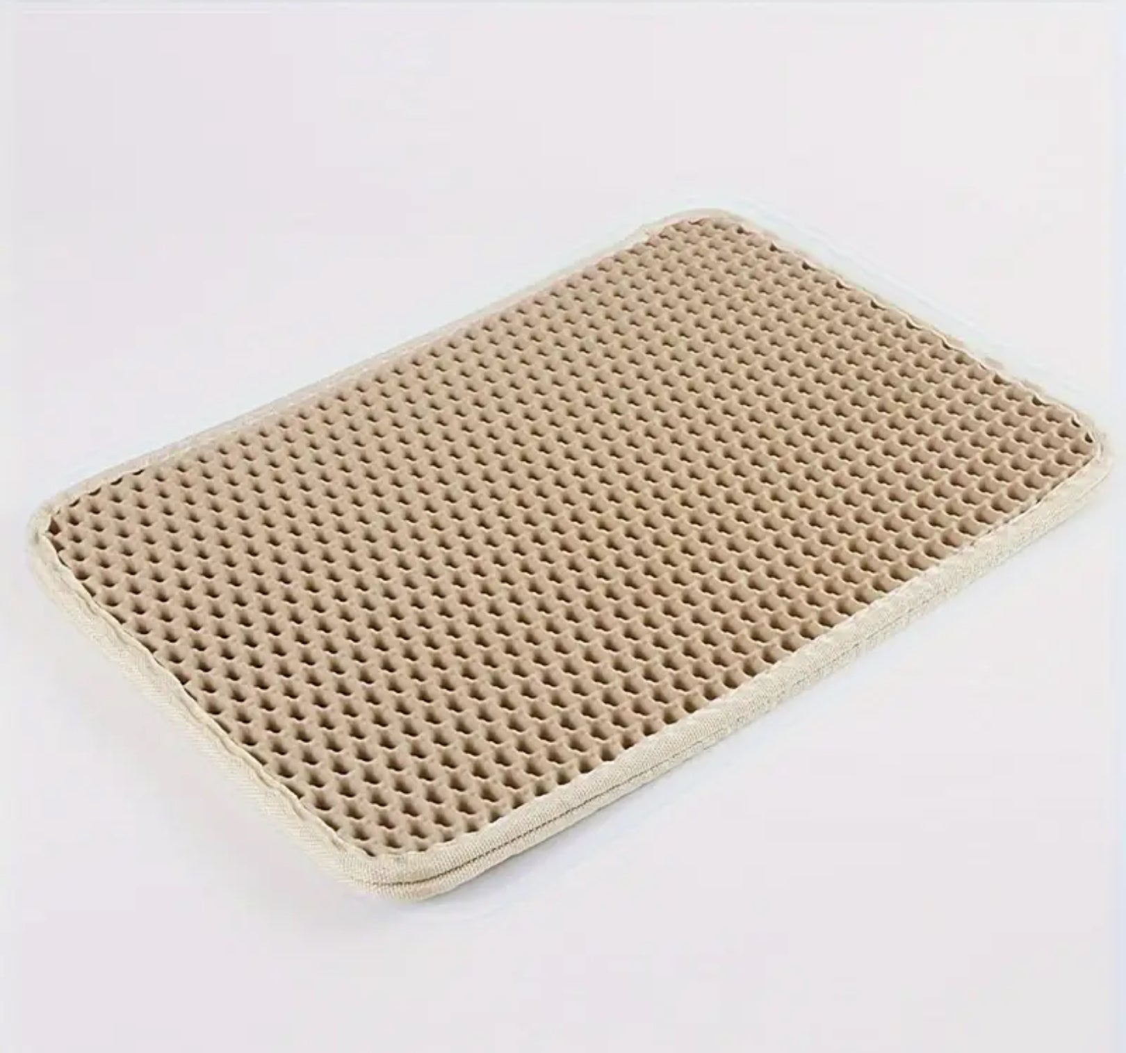 Double-Layer Cat Litter Mat – Waterproof, Anti-Scatter & Easy-Clean