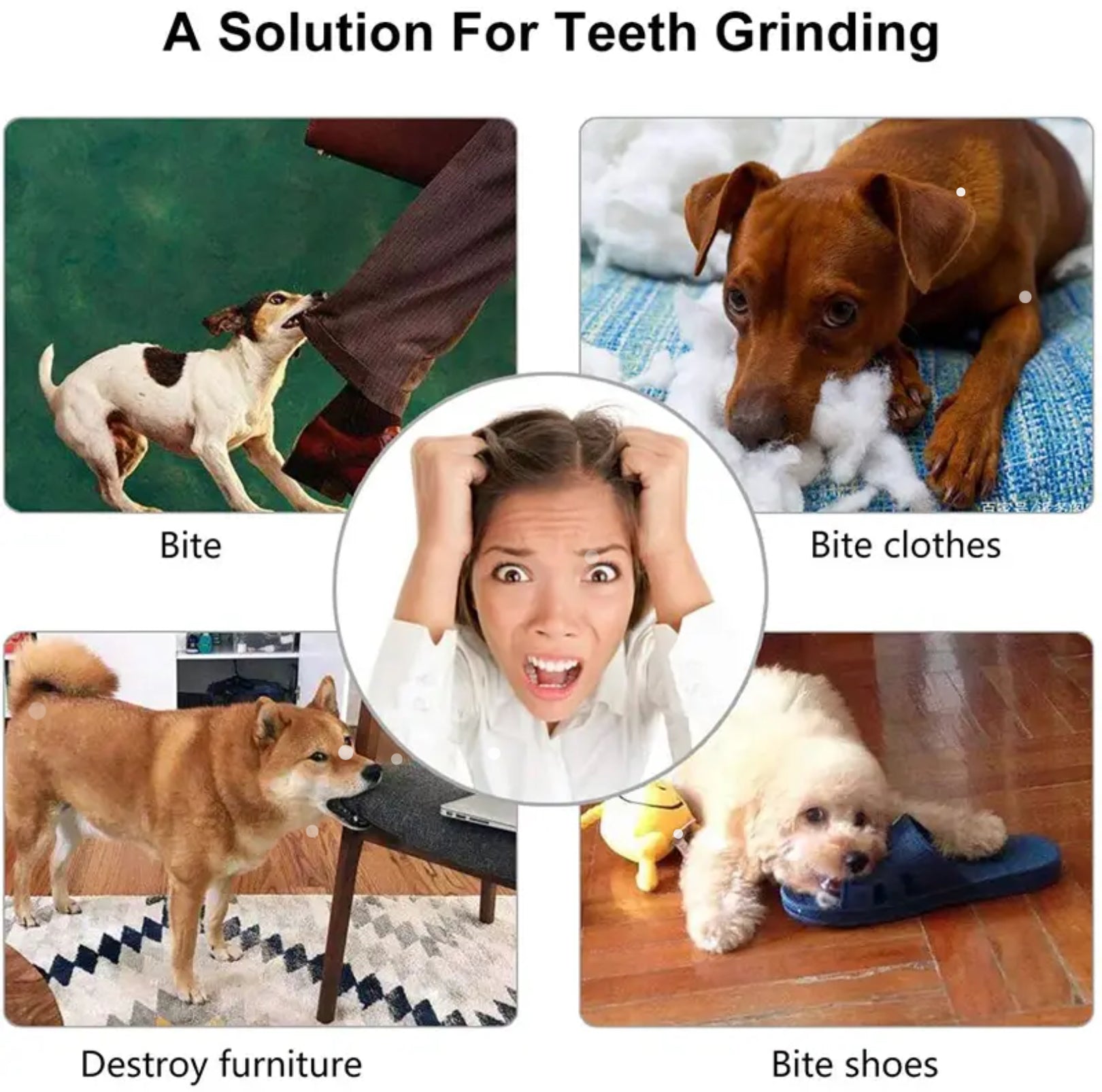 Rubber Chew Ball Toy for Small Dogs – Treat Dispenser