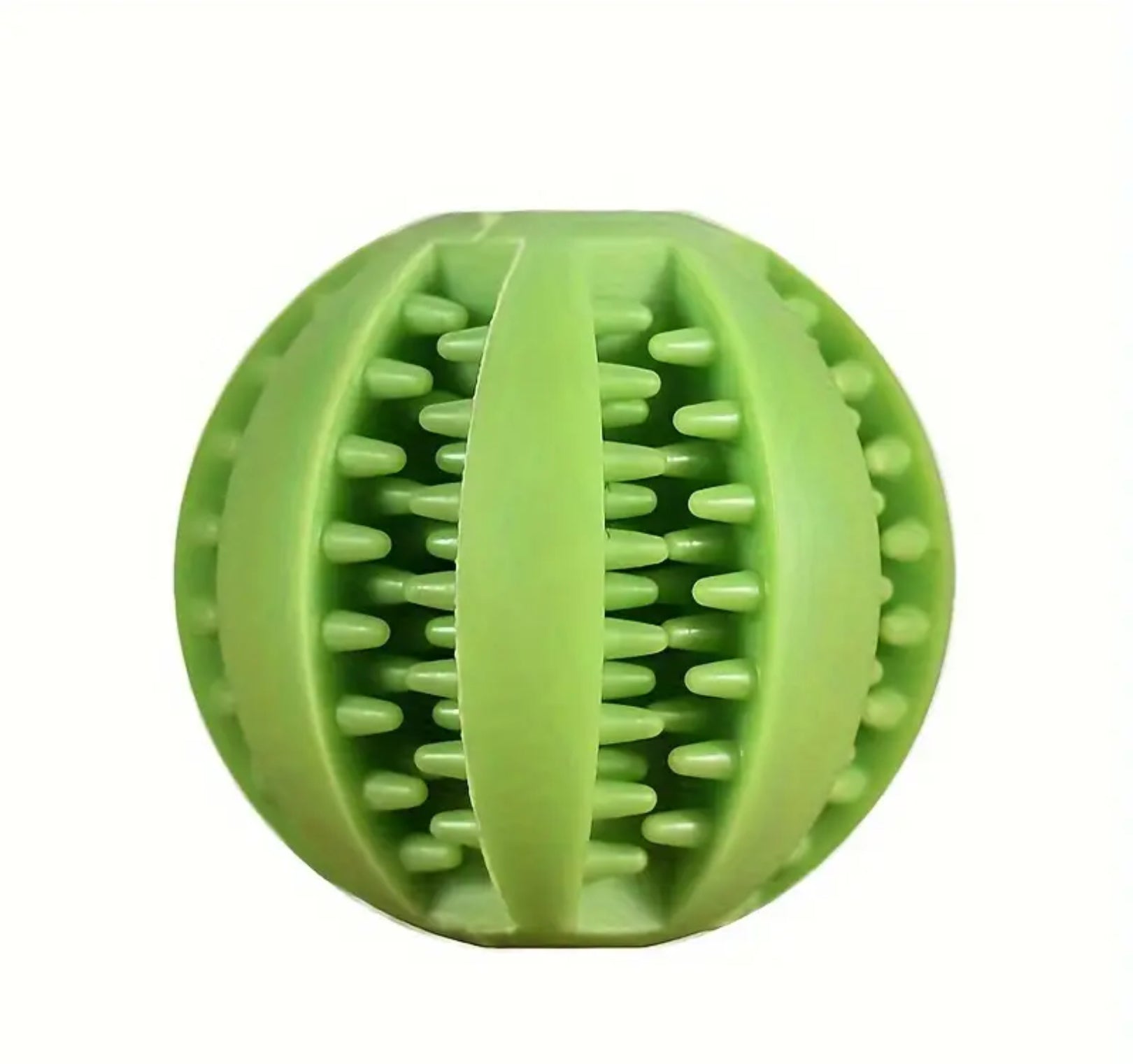 Rubber Chew Ball Toy for Small Dogs – Treat Dispenser