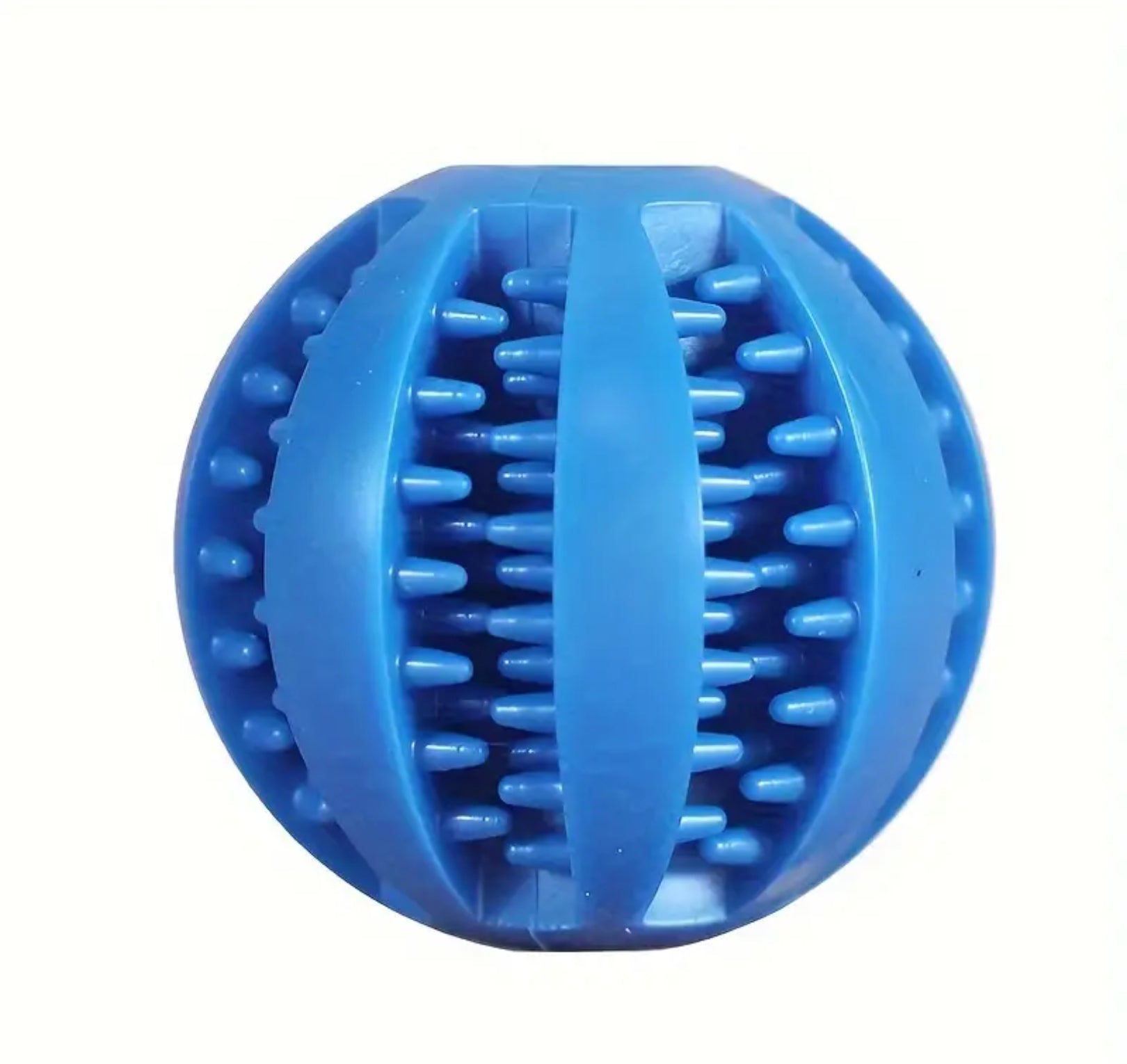 Rubber Chew Ball Toy for Small Dogs – Treat Dispenser