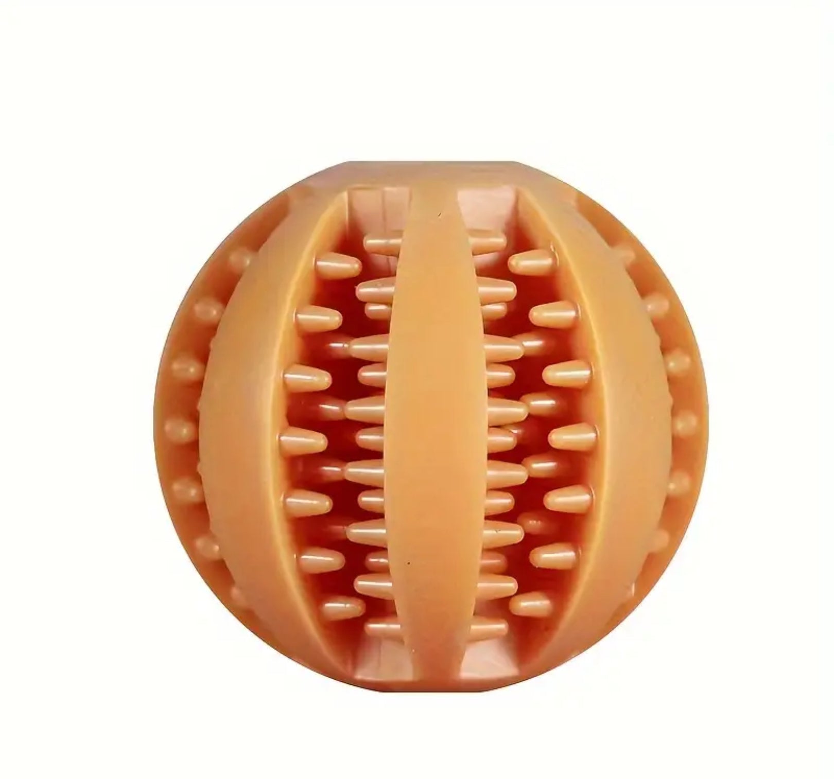 Rubber Chew Ball Toy for Small Dogs – Treat Dispenser