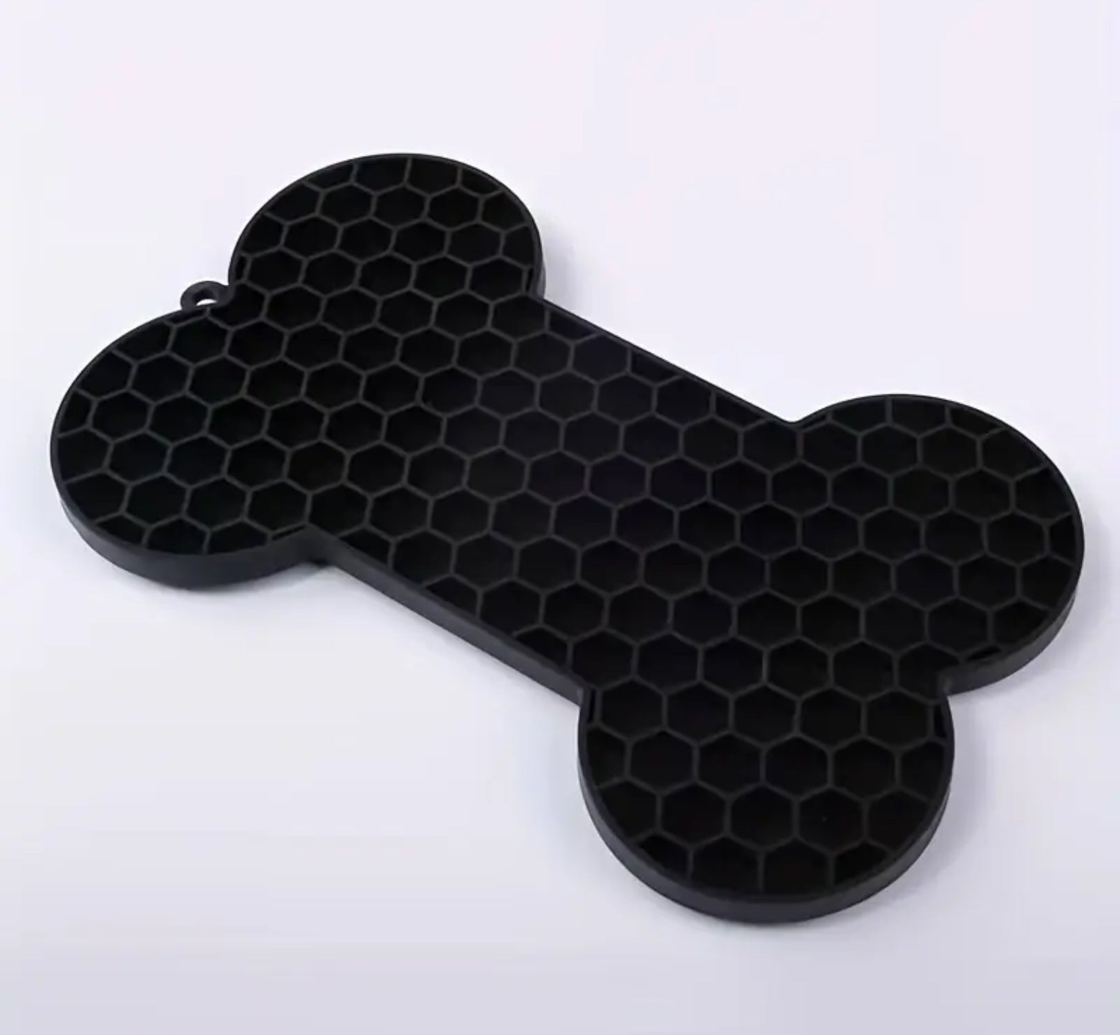 Dog Lick Mat – Bone-Shaped Slow Feeder with Suction Cups