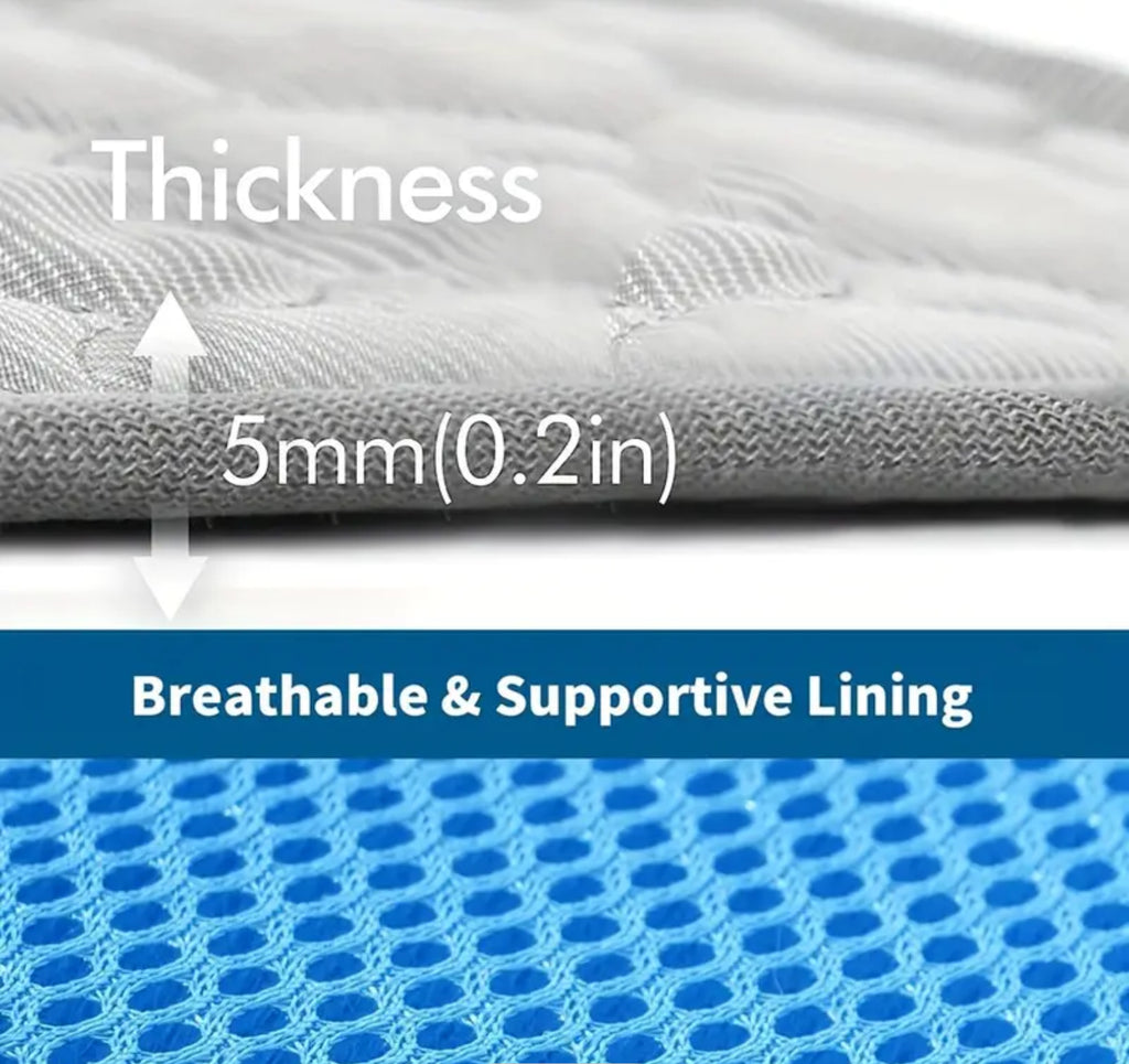 Cooling Mat for Dogs & Cats – Breathable, Washable Summer Pet Bed
