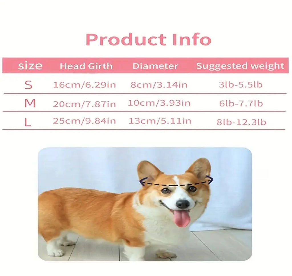 Pet Sun Hat with UV Protection – Adjustable & Breathable for Small Dogs & Cats
