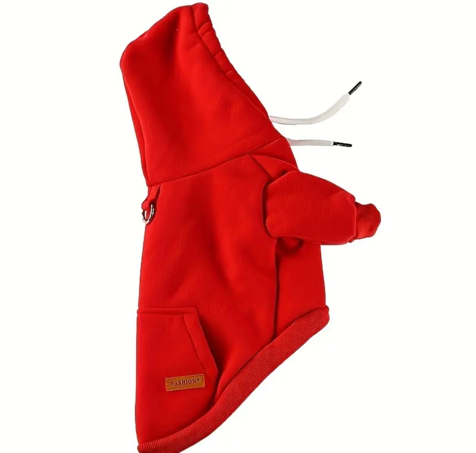 Small Dog Hoodie – Soft Polyester Knit Pullover for Chilly Days